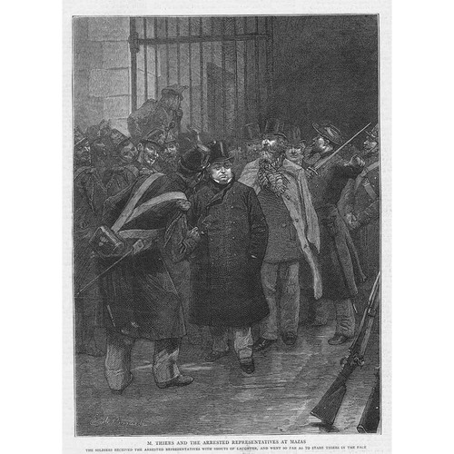 France arrest thiers - m.,