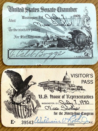 1970 two visitor - two, passes