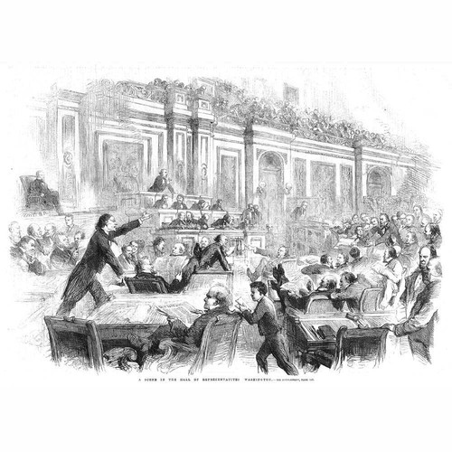 Washington scene the - in, hall