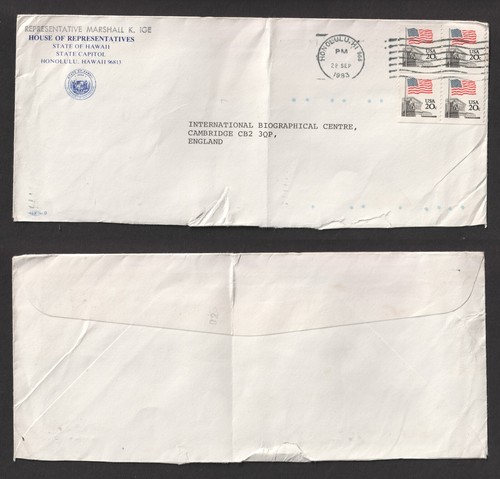 1983 usa hawaii - 1983, representative