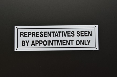 Representatives seen - seen, by