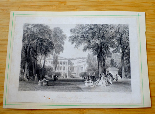 Antique print chambers - antique, of