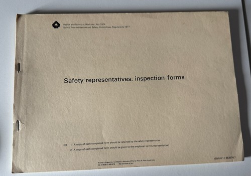 Vintage safety representatives - safety,