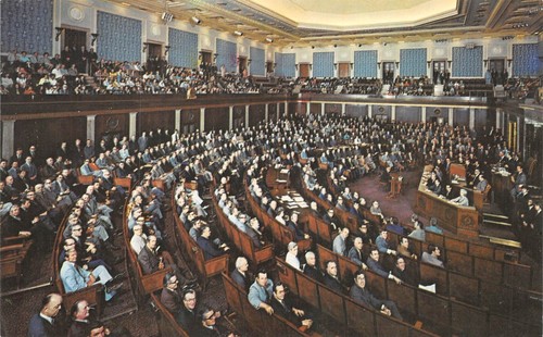 Postcard politics usa - postcard,