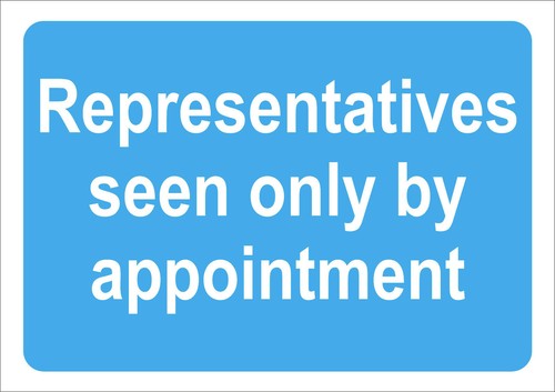 Representatives seen only - seen, by
