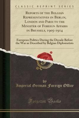 Reports the belgian - reports, of
